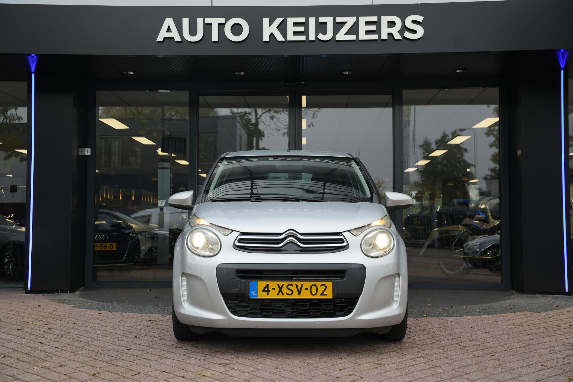 Citroën C1 1.0 e-VTi Feel 2014 Pareleffect speciale kleur blanc perle nacré 3
