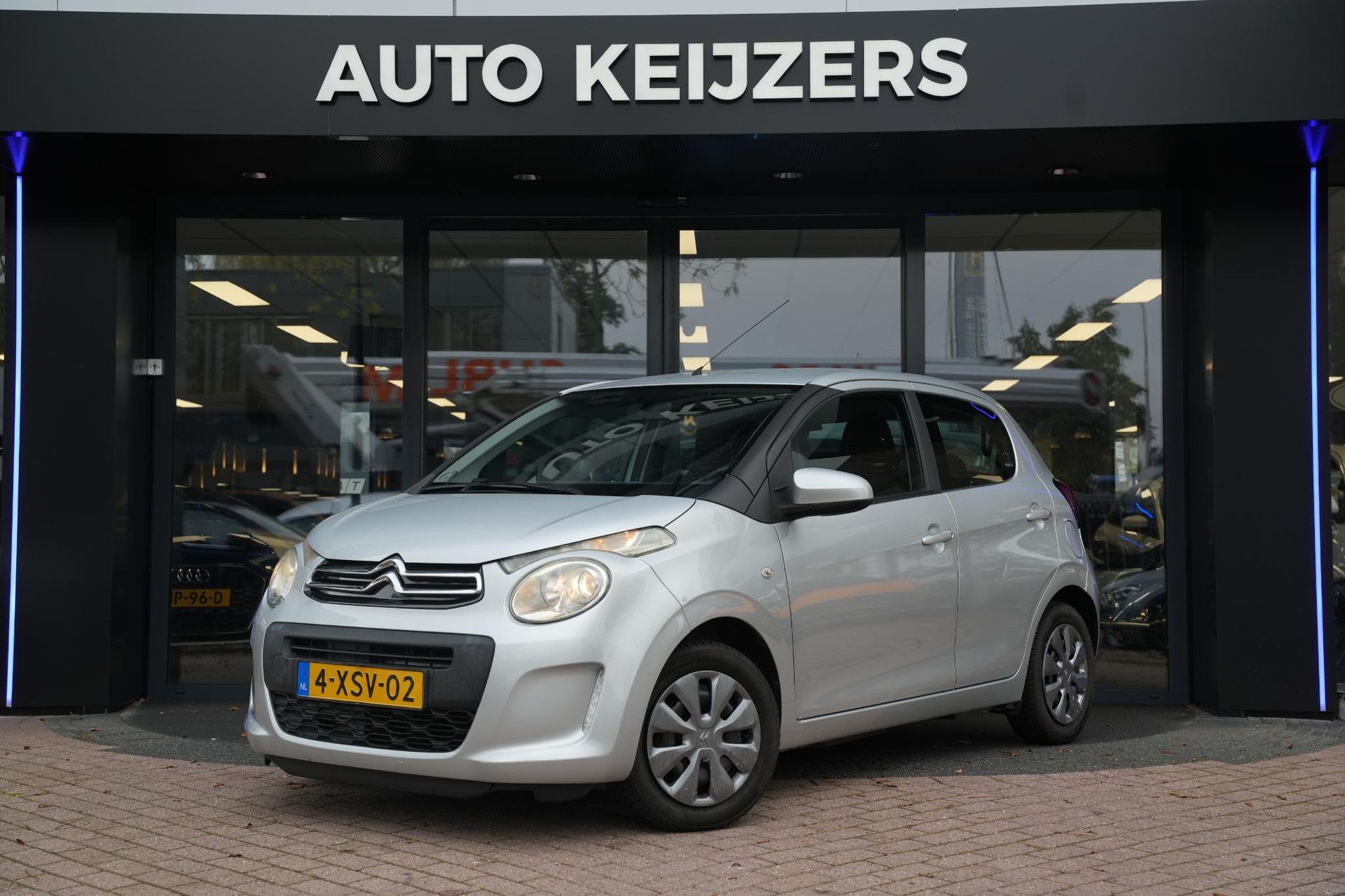 Citroën C1 1.0 e-VTi Feel 2014 Pareleffect speciale kleur blanc perle nacré 5