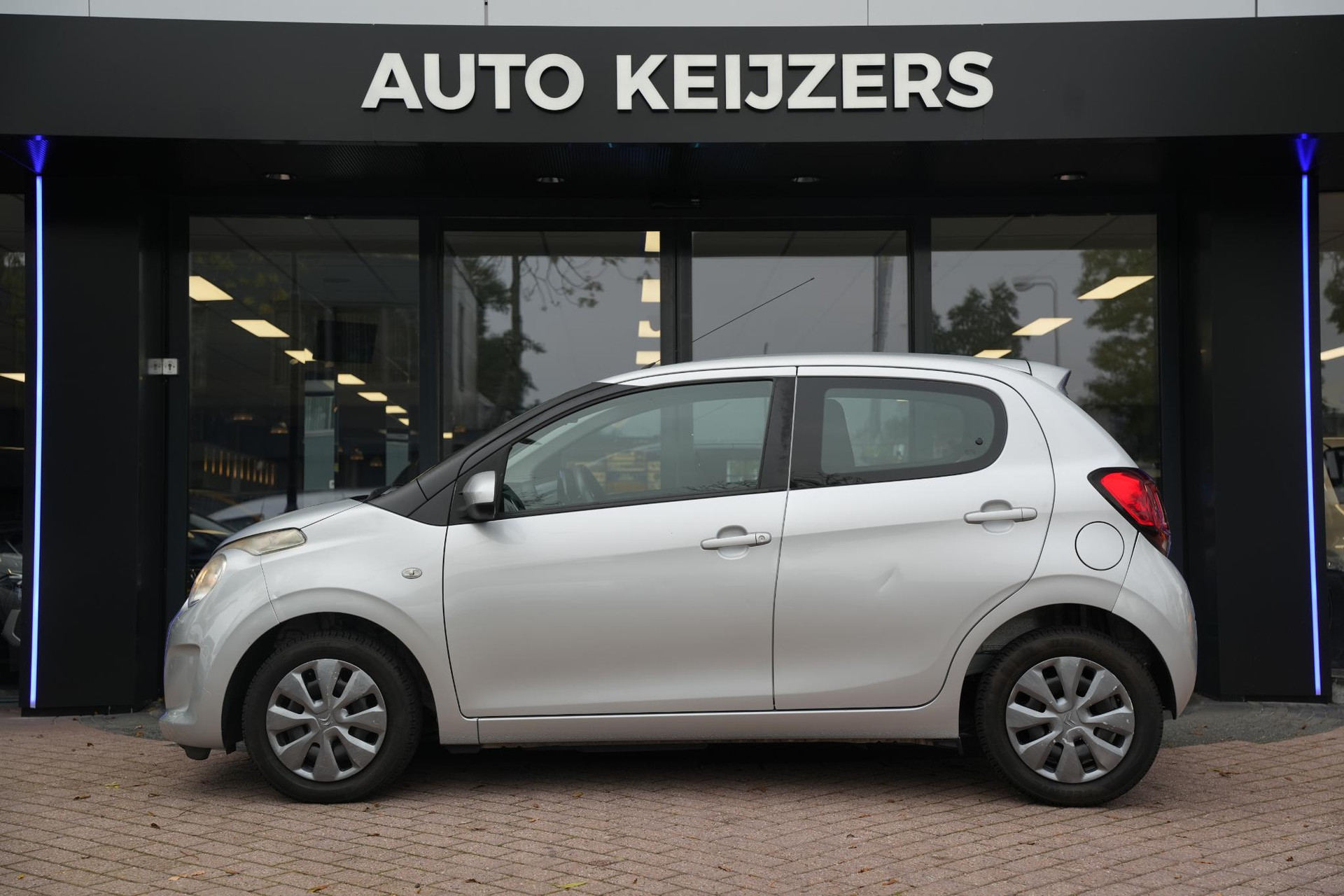 Citroën C1 1.0 e-VTi Feel 2014 Pareleffect speciale kleur blanc perle nacré 7