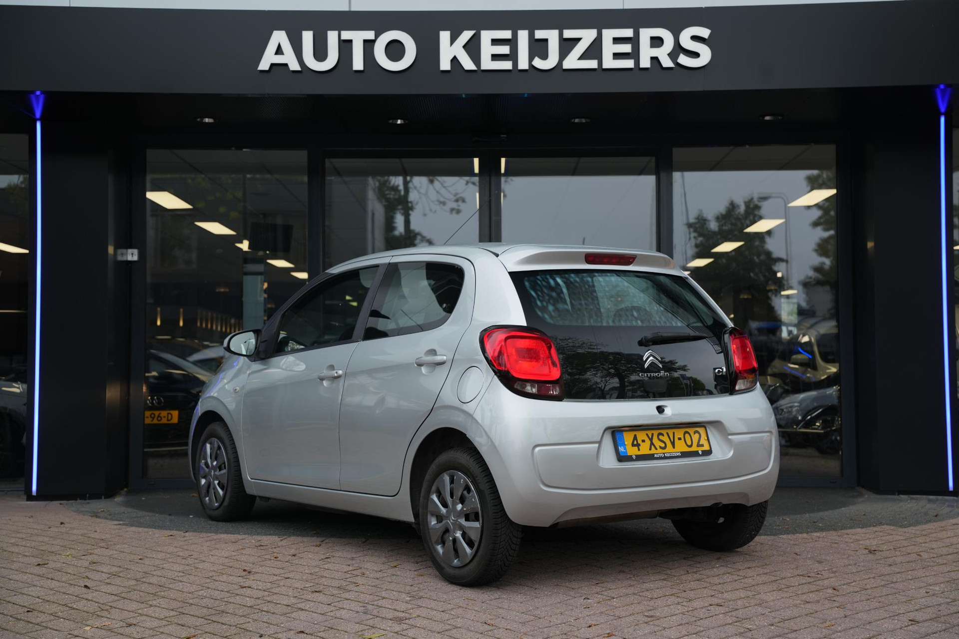 Citroën C1 1.0 e-VTi Feel 2014 Pareleffect speciale kleur blanc perle nacré 9