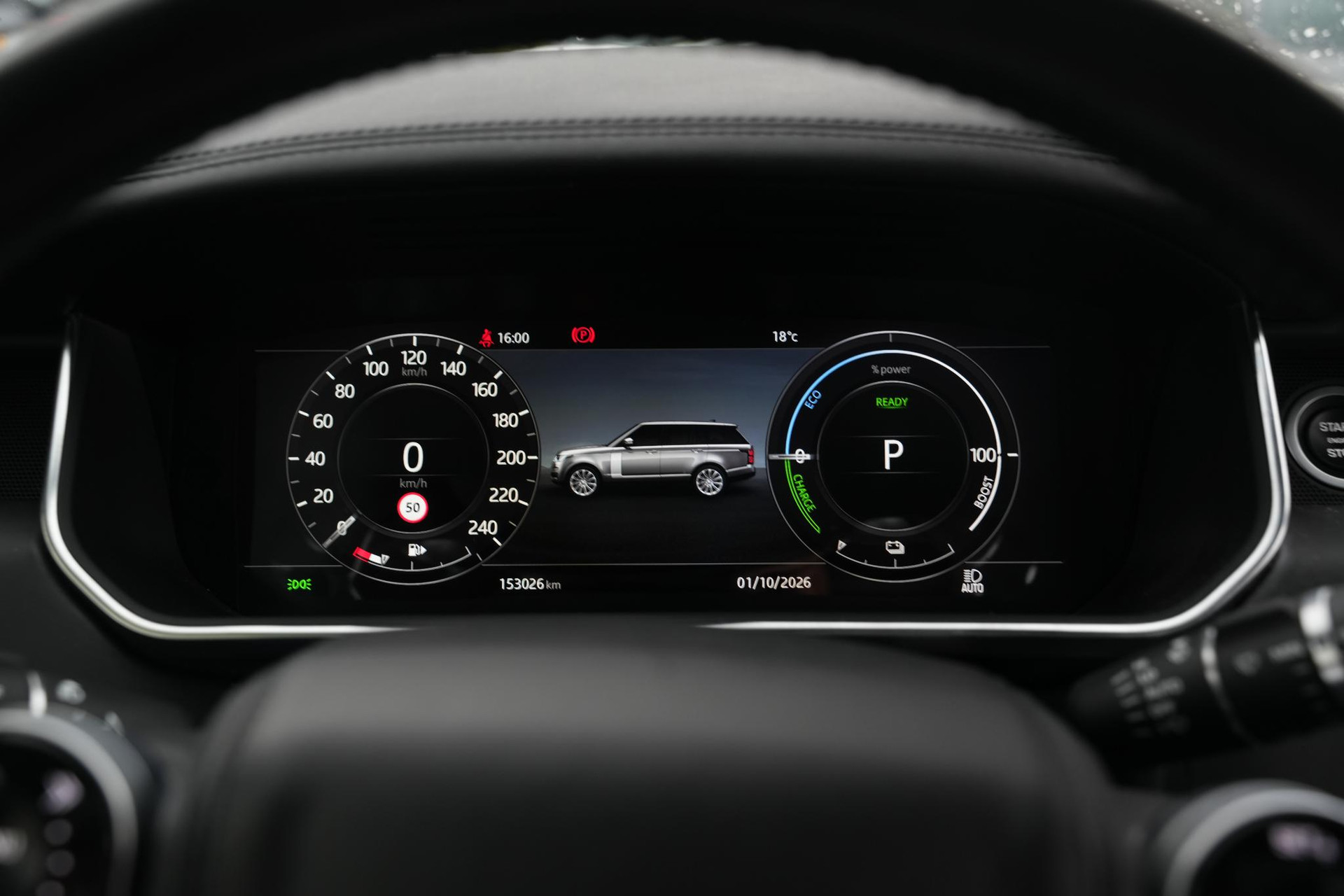Land Rover Range Rover 2.0 P400e Autobiography 2020 Exterior Paint - Santorini Black (1AG) 13