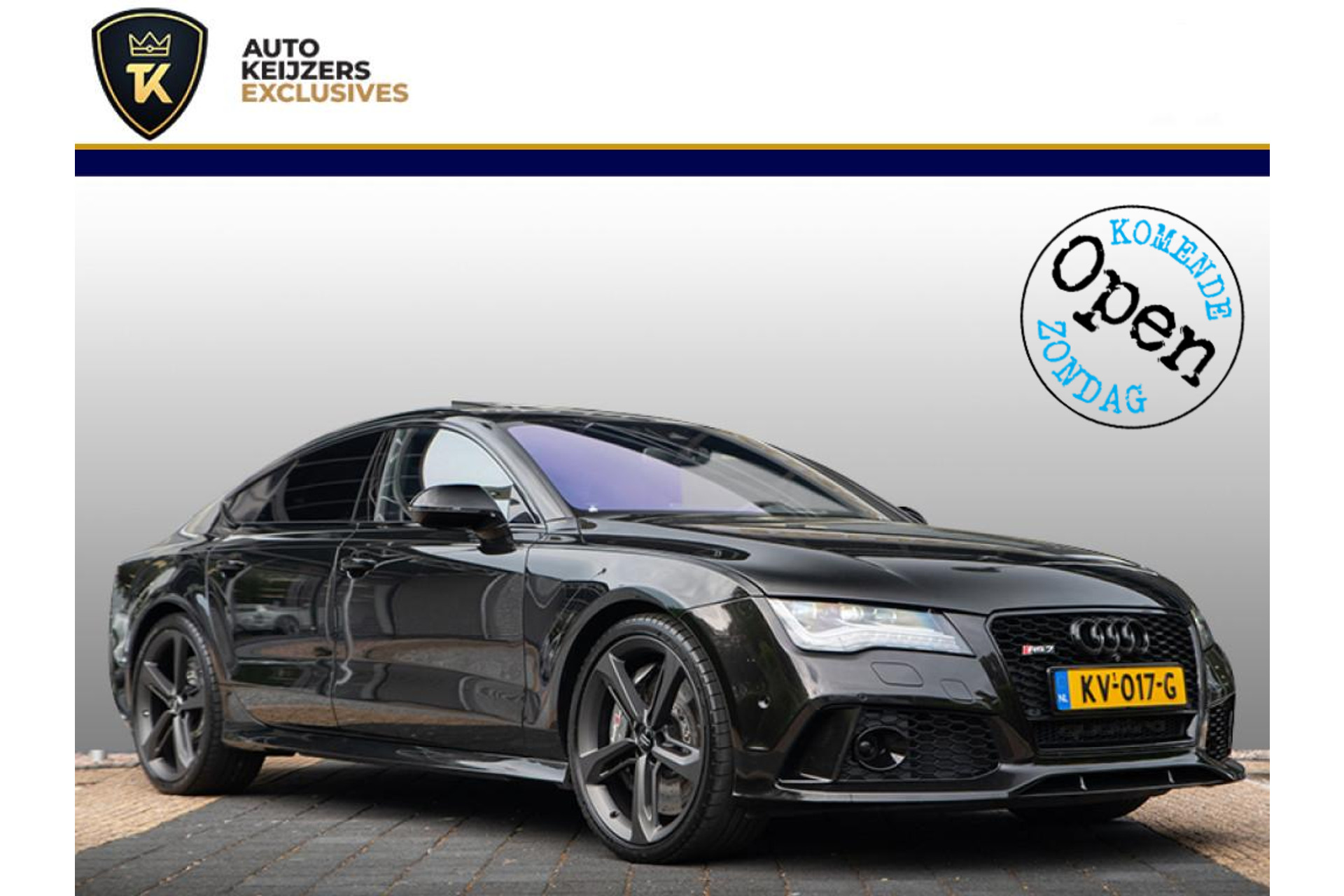 Audi A7 Sportback 4.0 TFSI RS 7 quattro Pro Line plus 2014  1