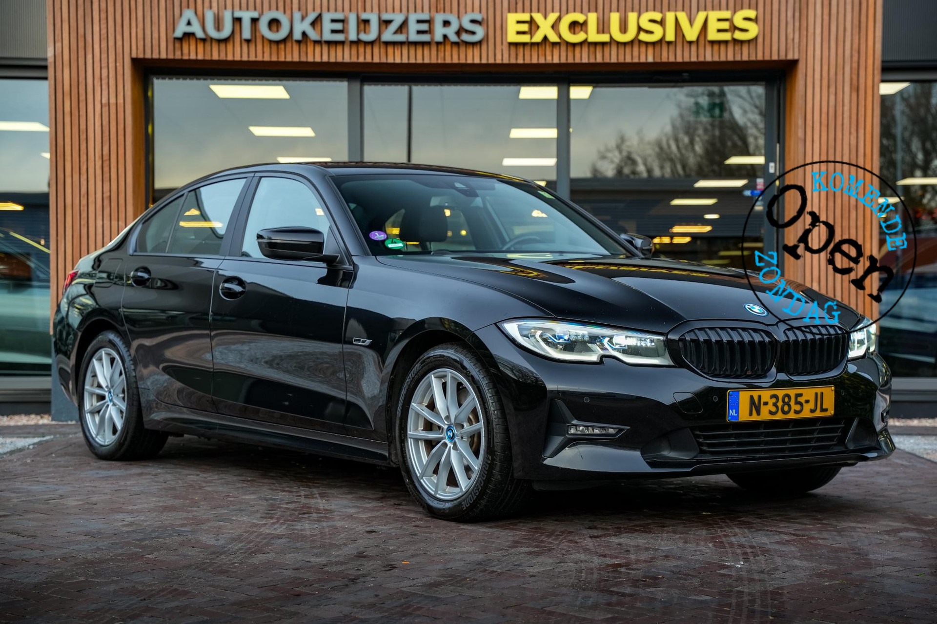 BMW 3-serie 320e Business Edition Plus 2021 Schwarz uni 1