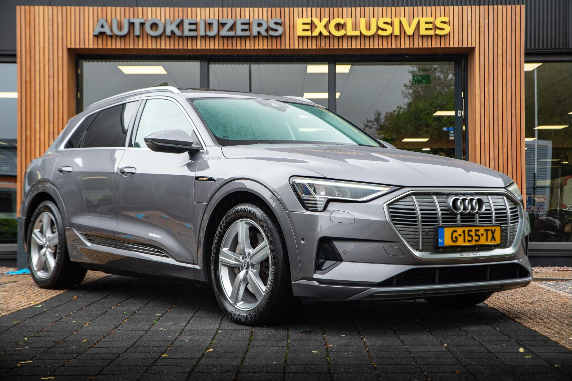 Audi e-tron e-tron 50 quattro Launch edition plus 71 kWh 2019 Typhoongrijs metallic 1