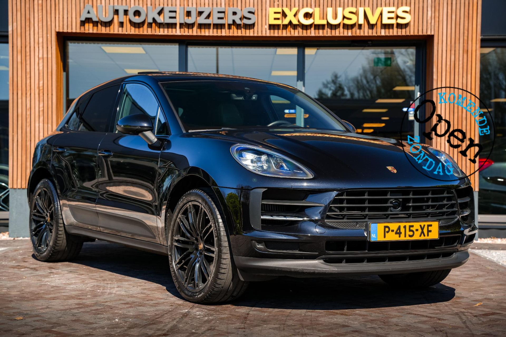 Porsche Macan 3.0 S 2020 Diepzwart metallic 1