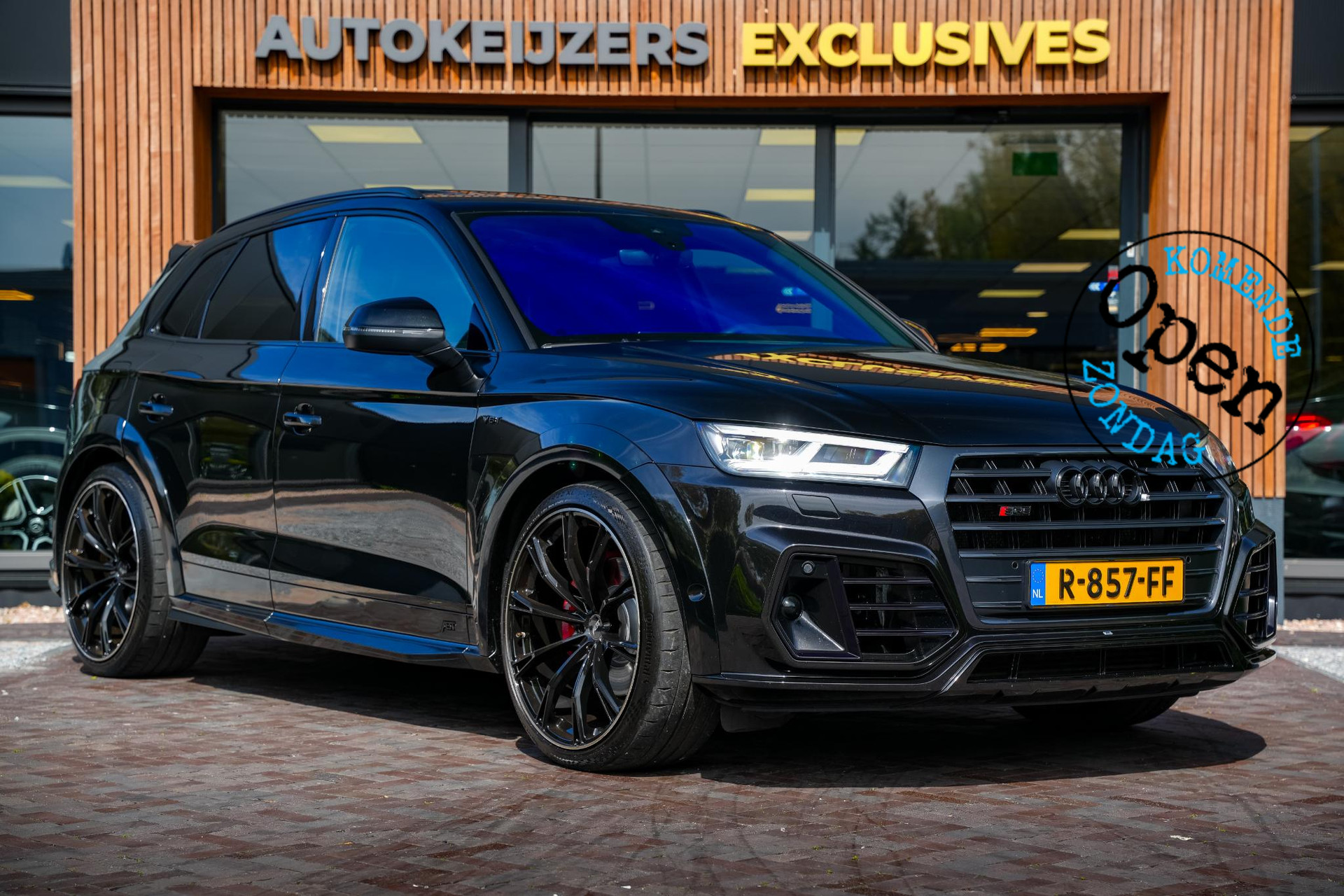 Audi Q5 3.0 TFSI SQ5 quattro Pro Line Plus 2018 Mythoszwart metallic 1