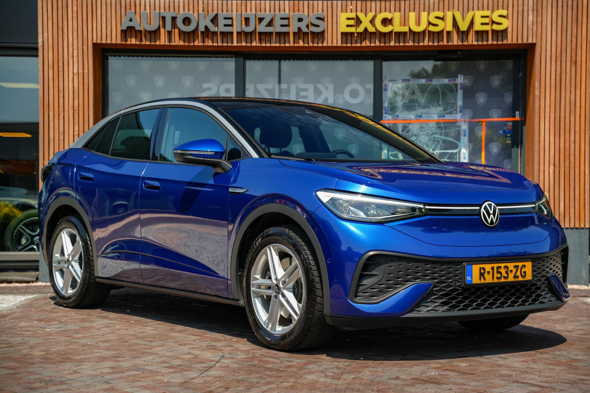 Volkswagen ID.5 Pro 77 kWh 2022 Blue dusk zwart dak 1