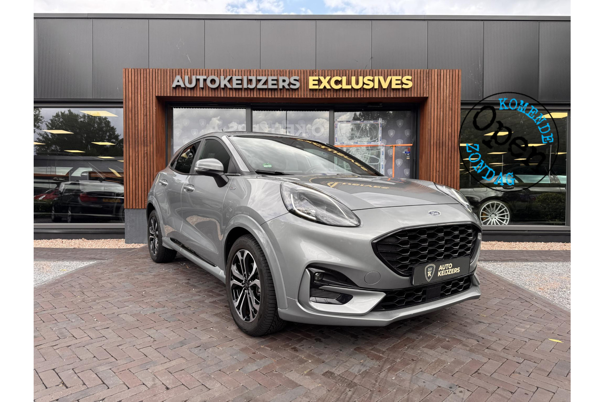 Ford Puma 1.0 EcoBoost Hybrid ST-X 2021 Solar Silver (Pn4hs) 1