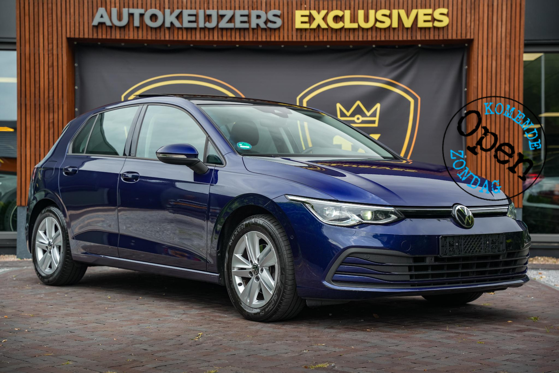 Volkswagen Golf 1.5 eTSI Style 2021 Atlantic blue metallic (H7H7) 1