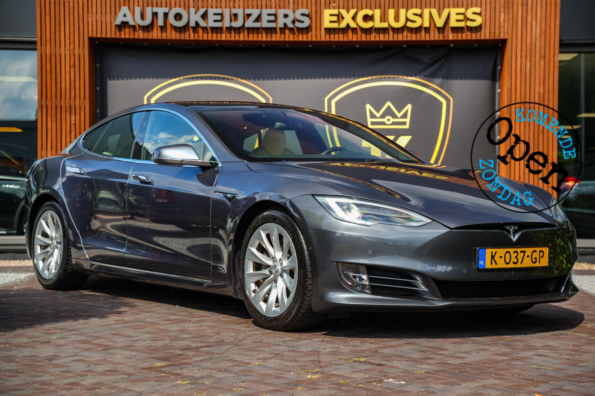 Tesla Model S Long Range 2020 Midnight silver metallic 1