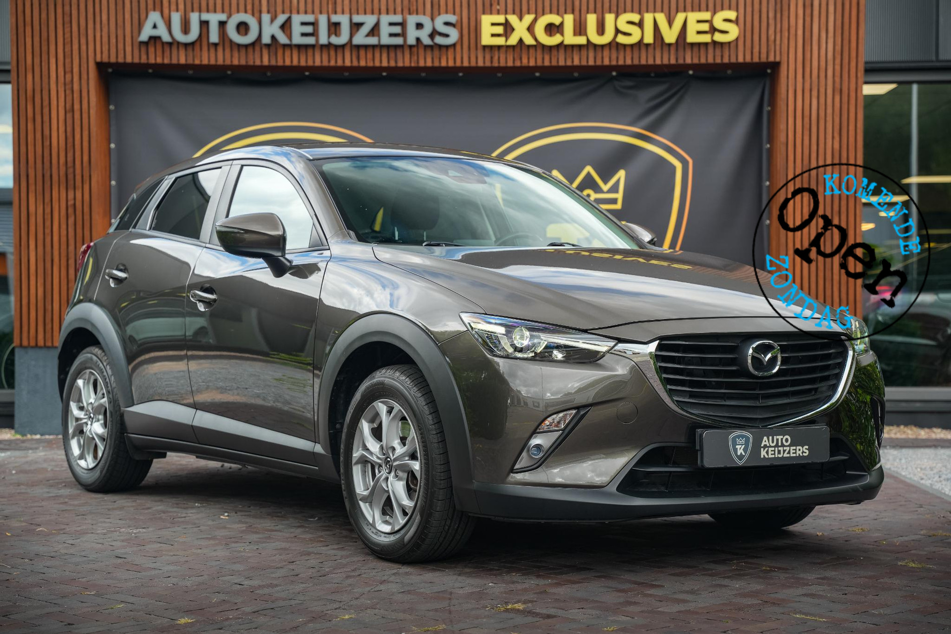 Mazda CX-3 2.0 SkyActiv-G 120 Dynamic 2017 TITANIUM FLASH MICA (42S) 1