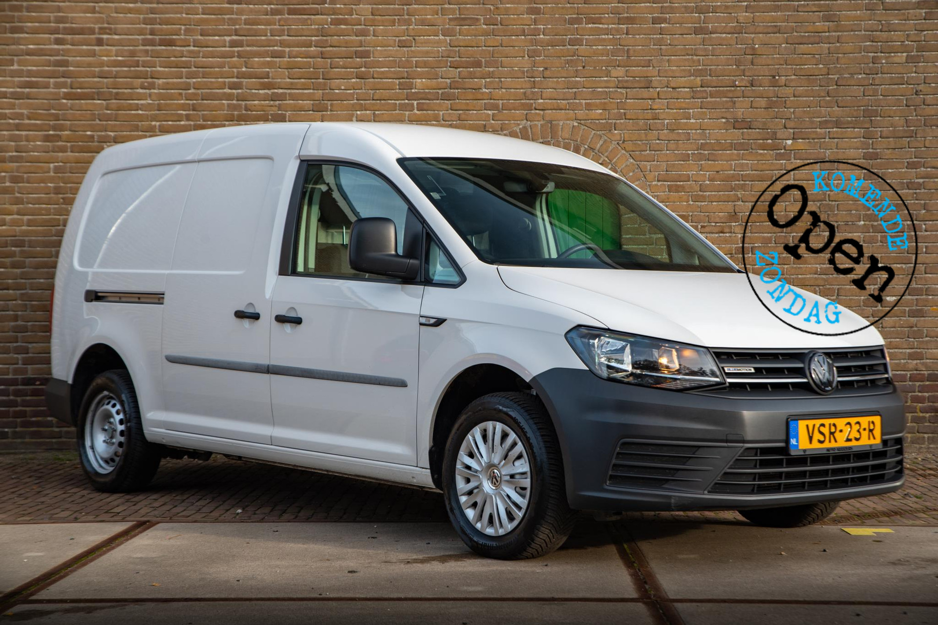Volkswagen Caddy 1.4 TGI L2H1 EcoFuel Maxi DSG Automaat 2019 Candy white 1