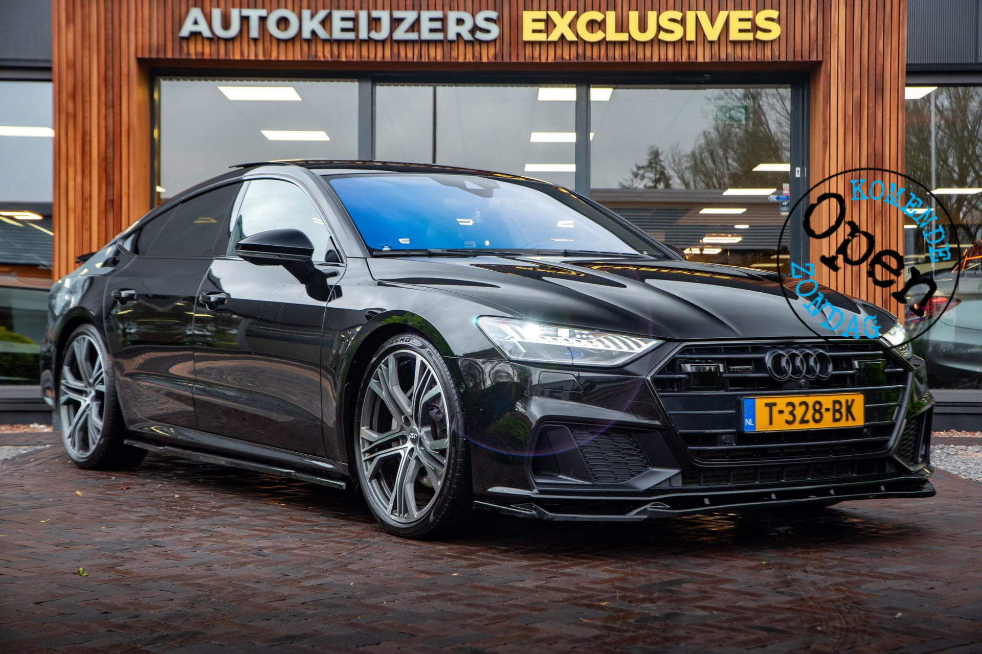 Audi A7 Sportback 50 TDI quattro Pro Line Plus 2018 Mythoszwart metallic 1