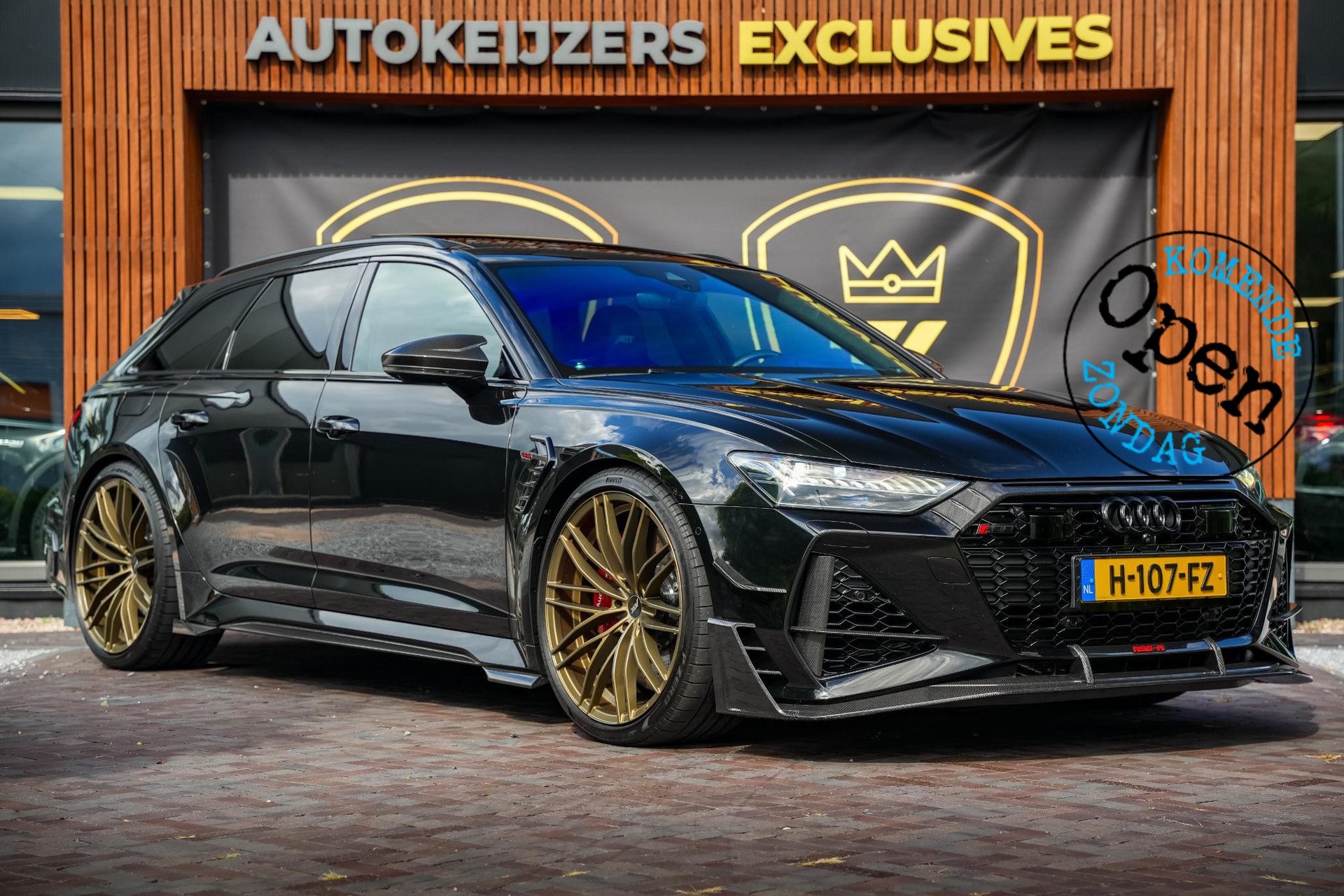Audi A6 Avant RS 6 TFSI quattro 2019 Mythoszwart metallic 1