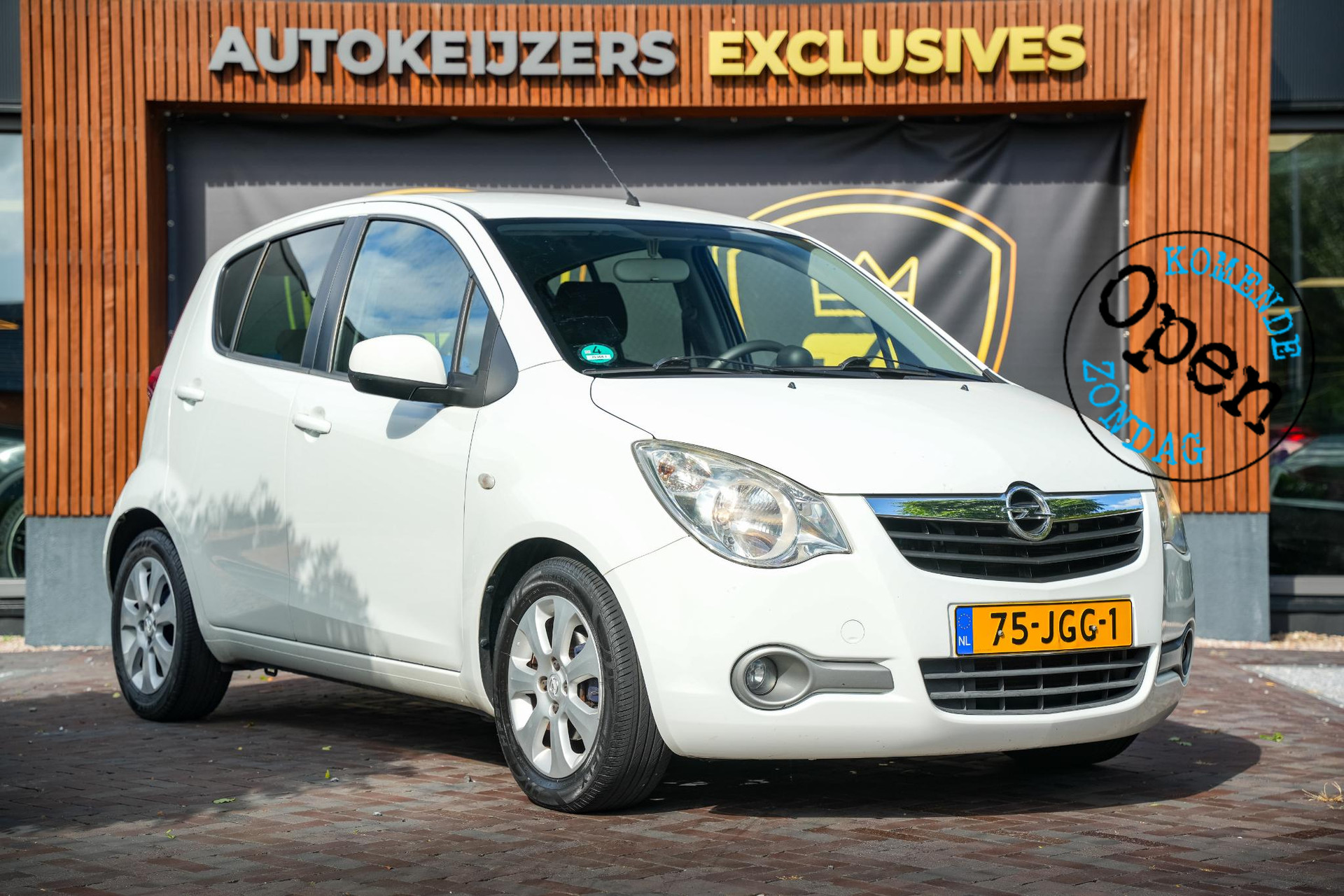 Opel Agila 1.2 Enjoy 2009 Galaxyweiss (GCB) 1