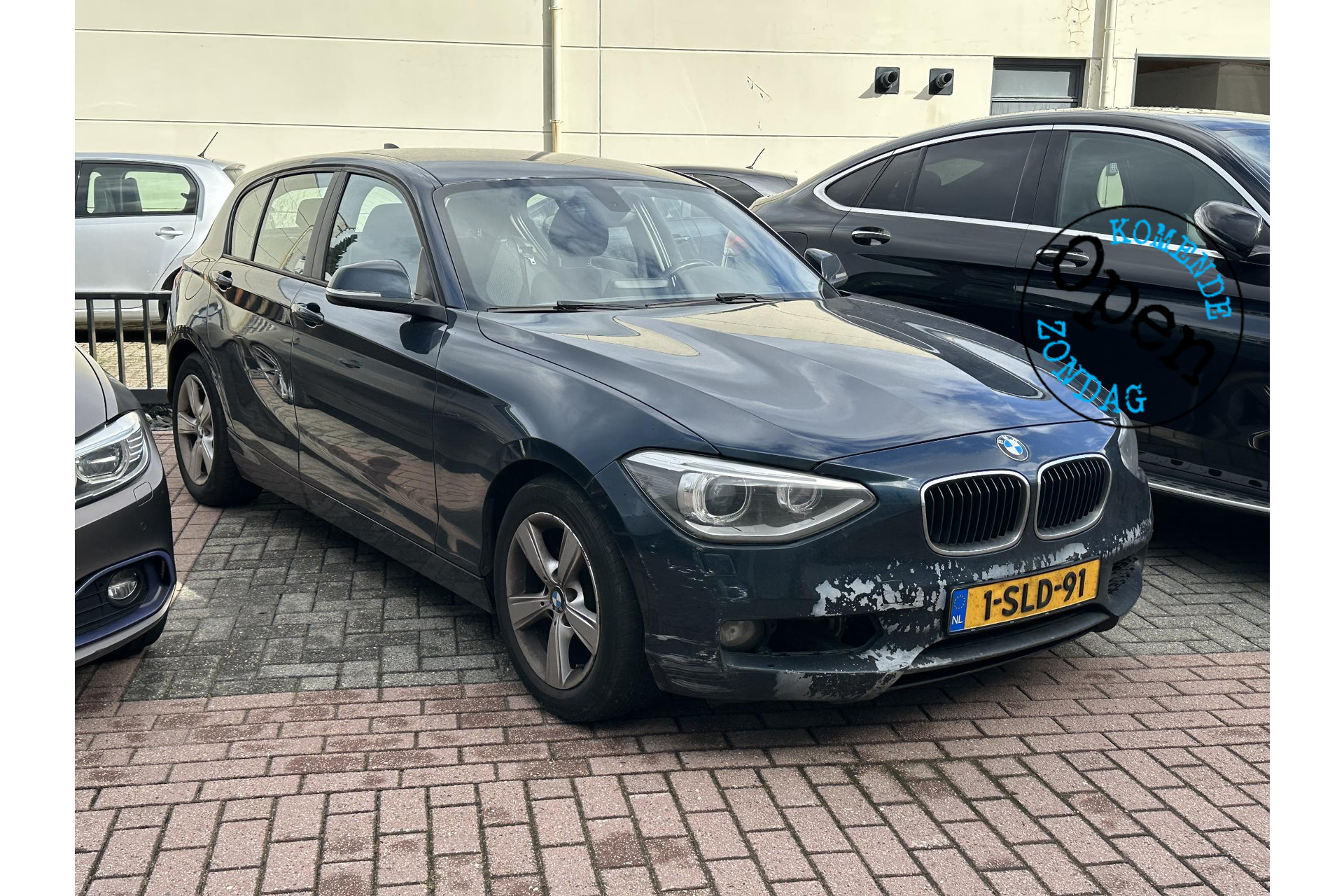 BMW 1-serie 116i EDE Executive 2013 Midnight blue metallic 1