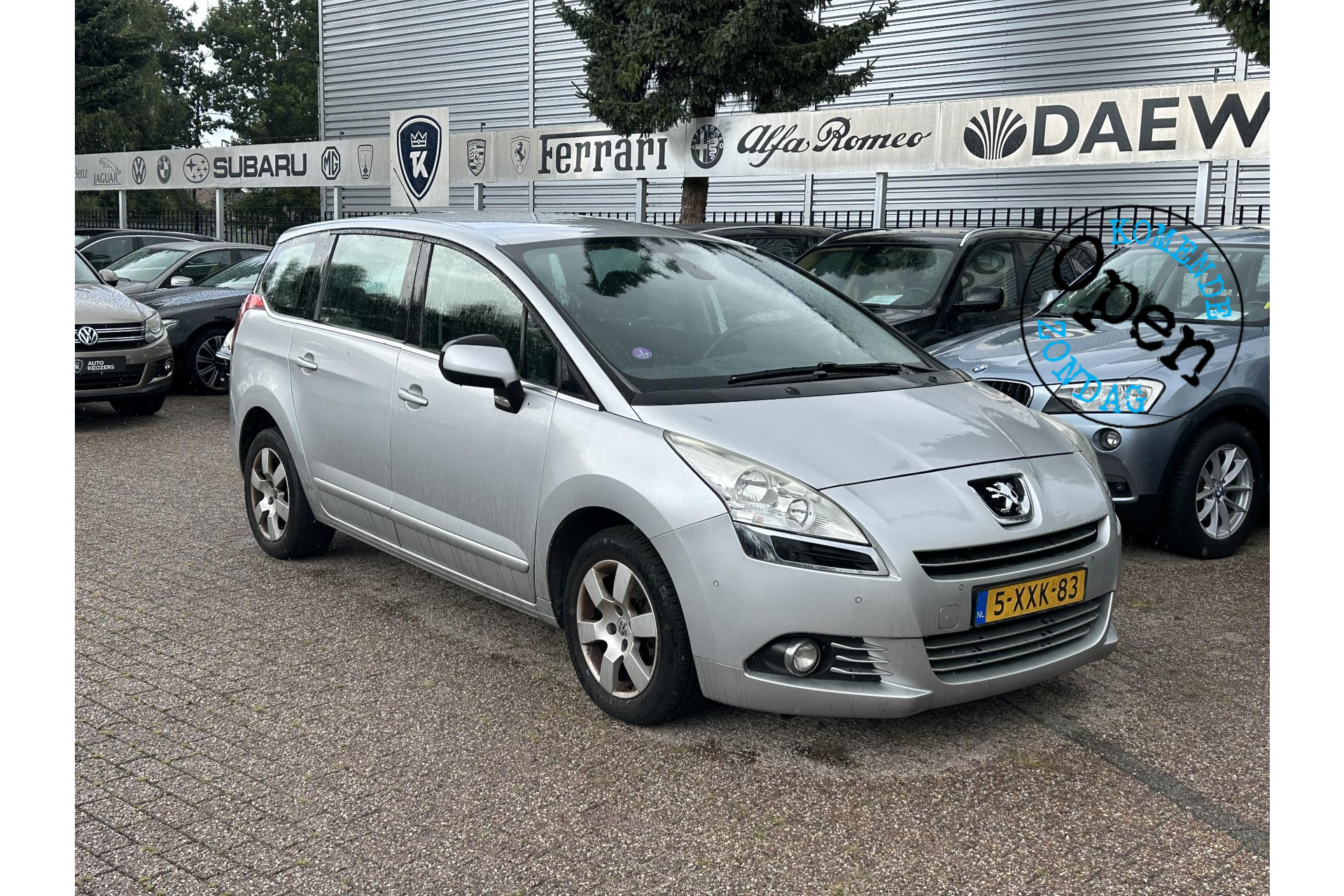 Peugeot 5008 1.6 VTi Blue Lease 7p. 2013 PAINT ALUMINIUM GREY (EZR) 1