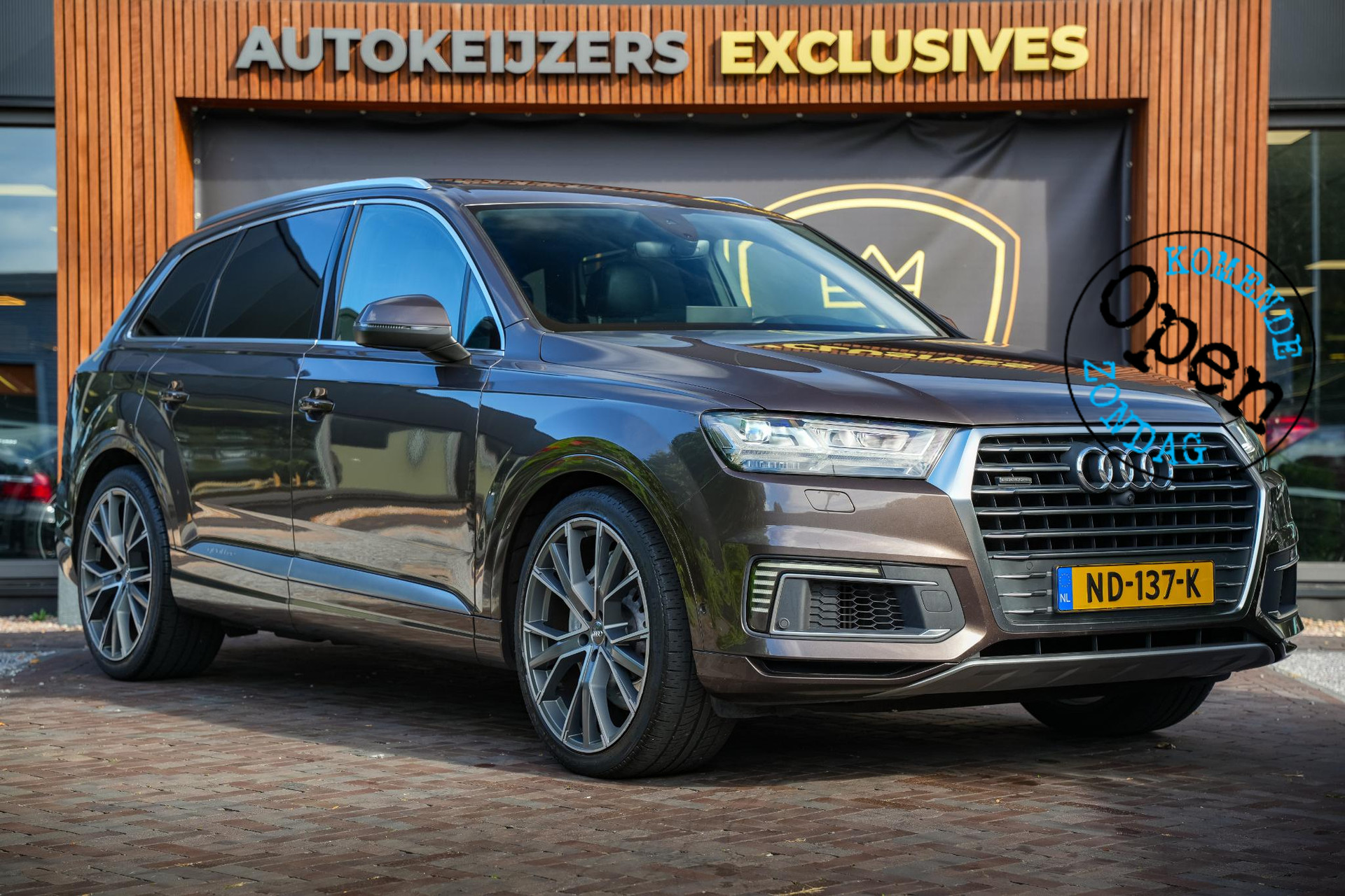 Audi Q7 3.0 TDI e-tron quattro Sport 2016 Argusbruin metallic 1