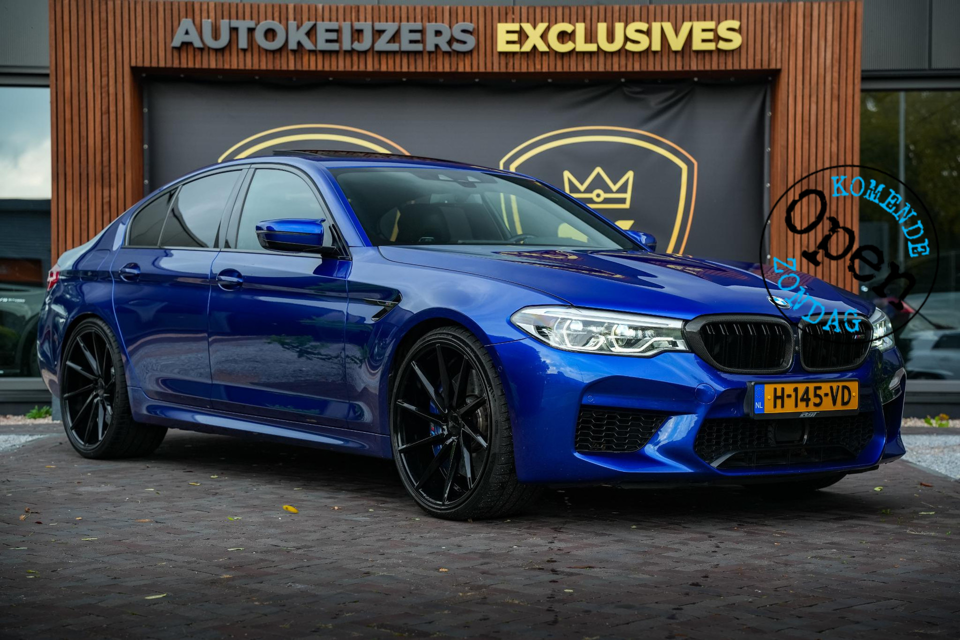 BMW 5 Serie M5 2018 MARINA BAY BLAU METALLIC (C1K) 1