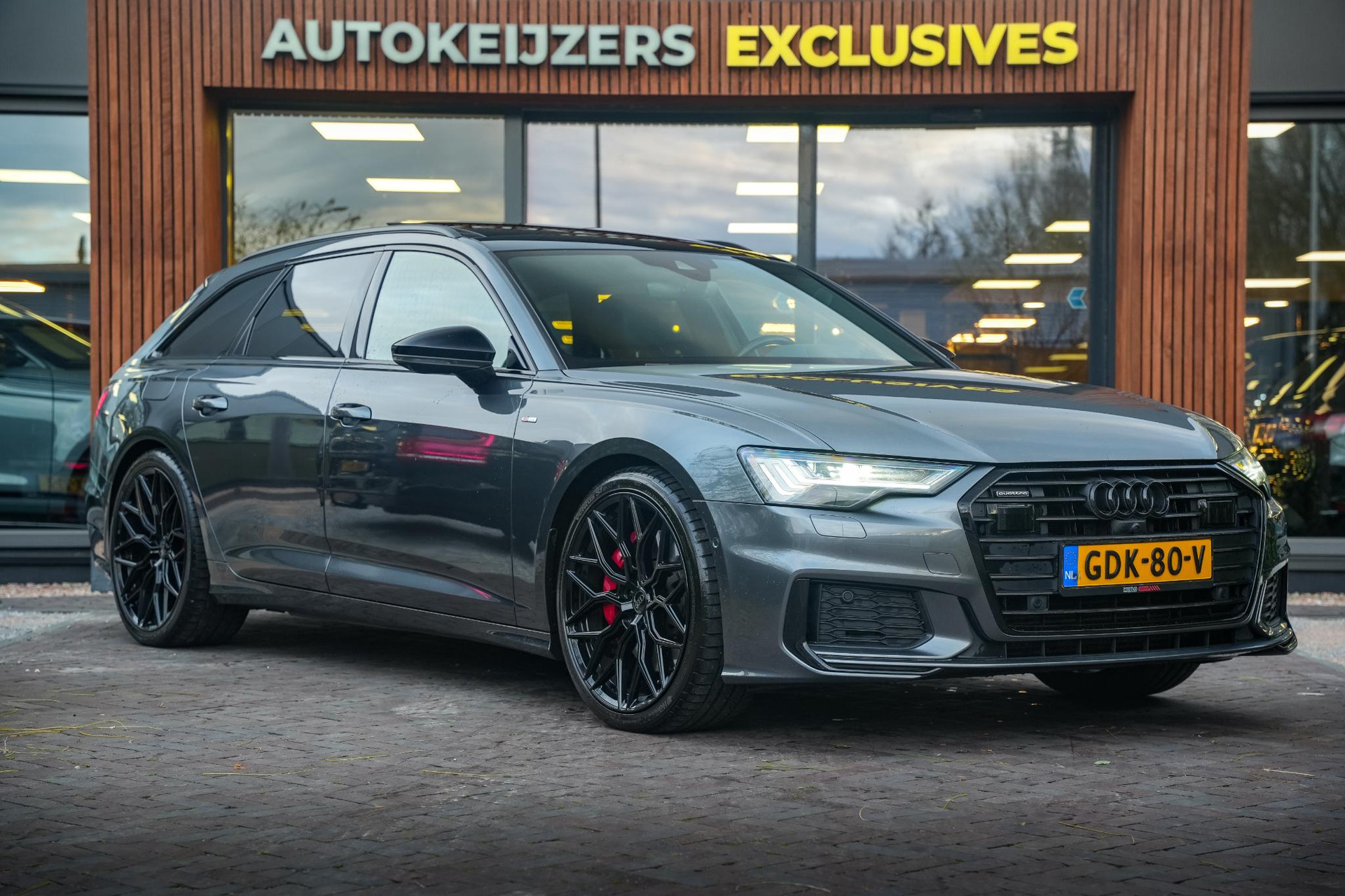 Audi A6 Avant 55 TFSI e quattro Competition 2021 Daytonagrijs pareleffect 1