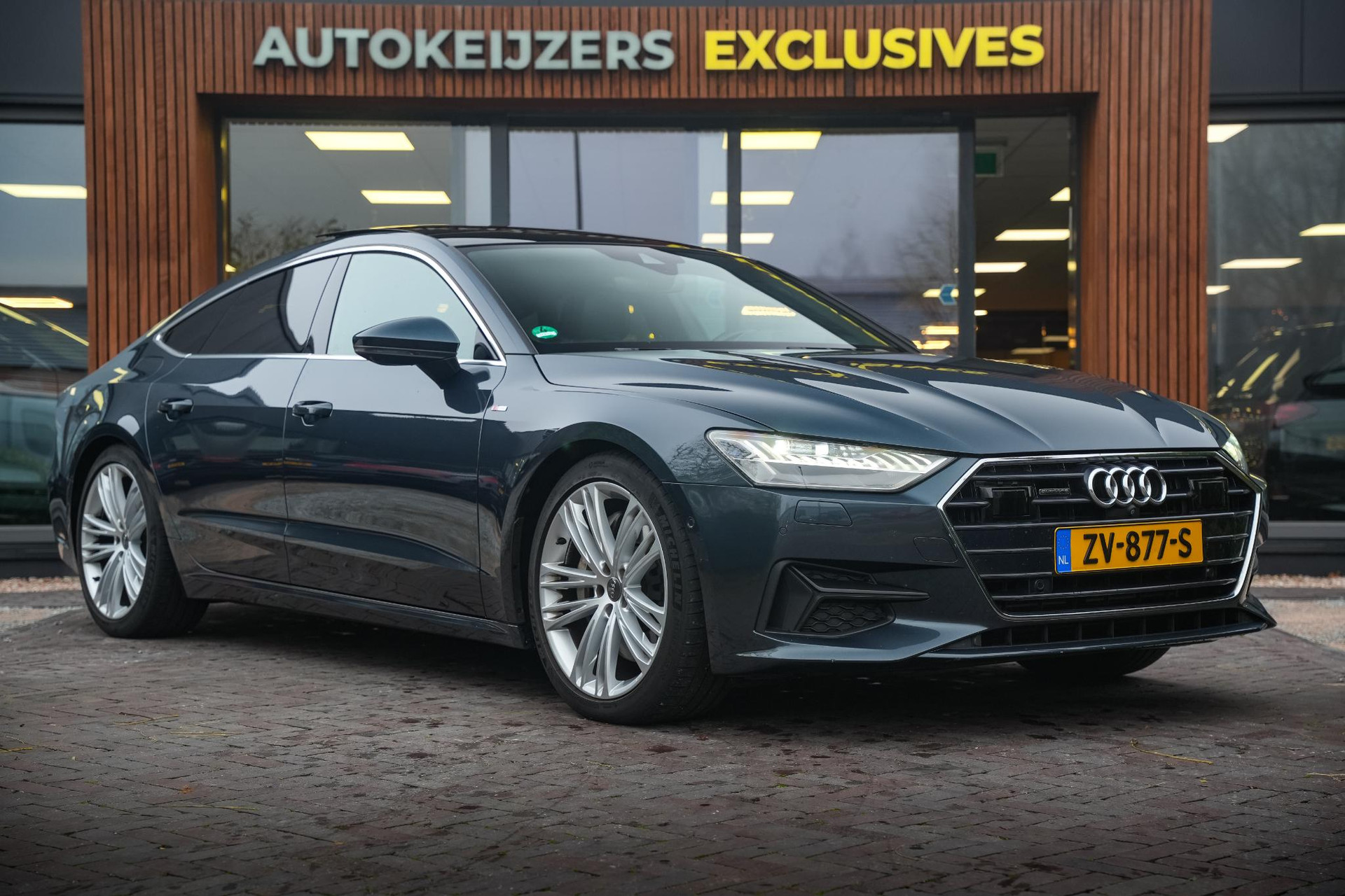 Audi A7 Sportback 55 TFSI quattro Pro Line S 2018 Triton blue metallic (7W) 1