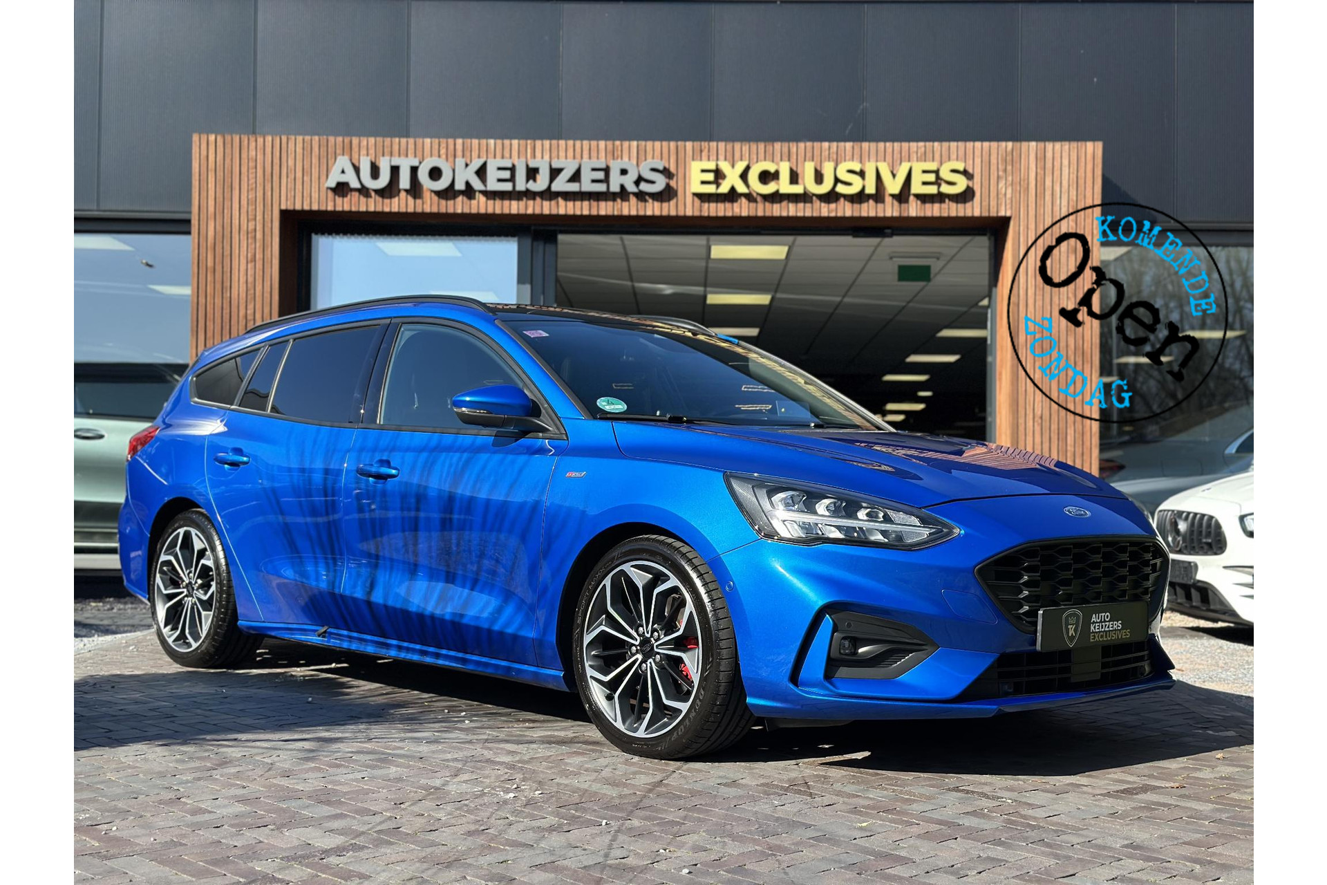 Ford FOCUS Wagon 1.5 EcoBoost ST Line Business 2019 Desert Island Blue (Pn4fz) 1