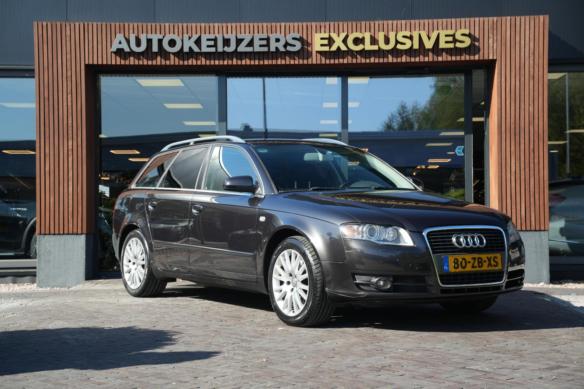 Audi A4 Avant 2.0 TFSI Advance 2008 Lavagrijs pareleffect 1