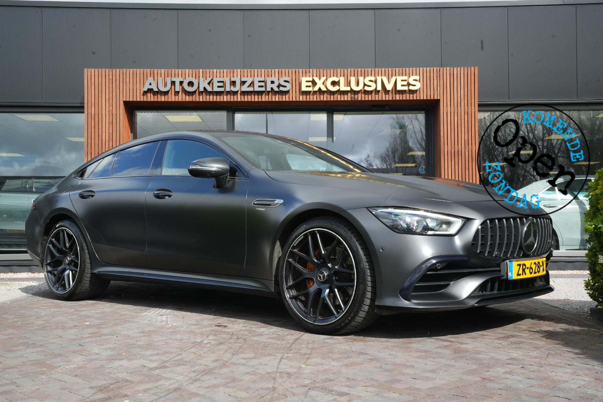 Mercedes-Benz AMG GT 4-Door Coupe AMG 43 Premium Plus 2019 Graphite gray - magno paintwork (818U) 1