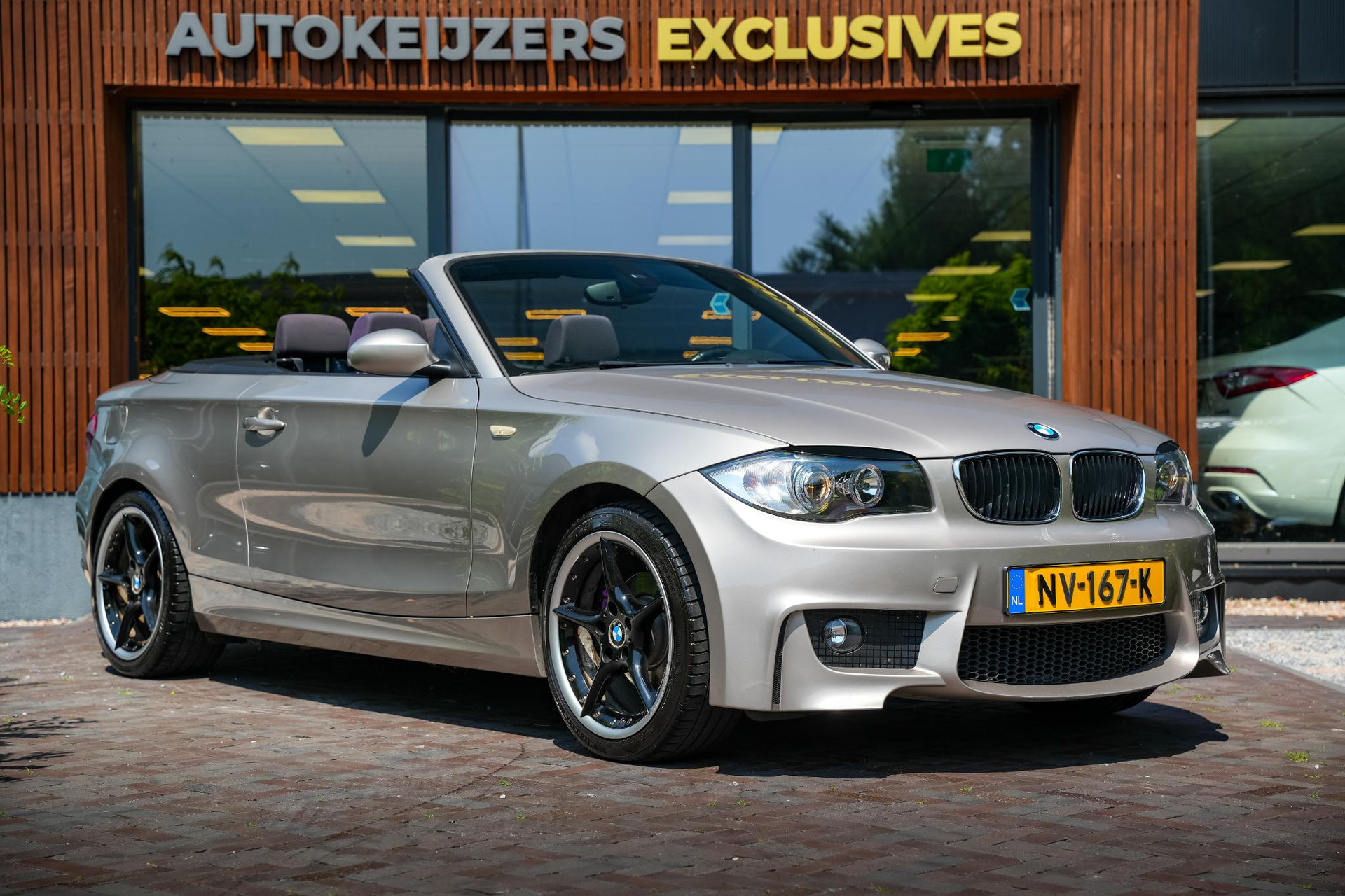 BMW 1 Serie Cabrio 118i 2008 KASCHMIRSILBER METALLIC (A72) 1