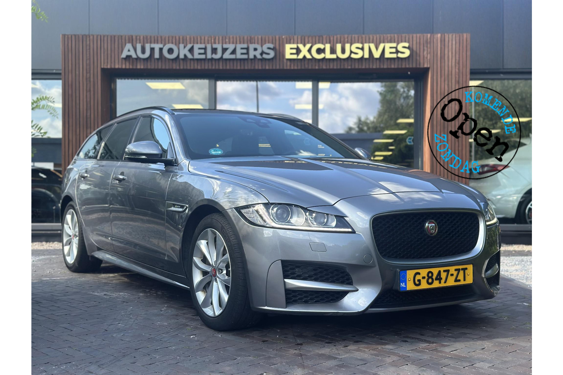 Jaguar XF Sportbrake 2.0d Chequered Flag 2020 Eiger grey-JBC2409 (1DF) 1