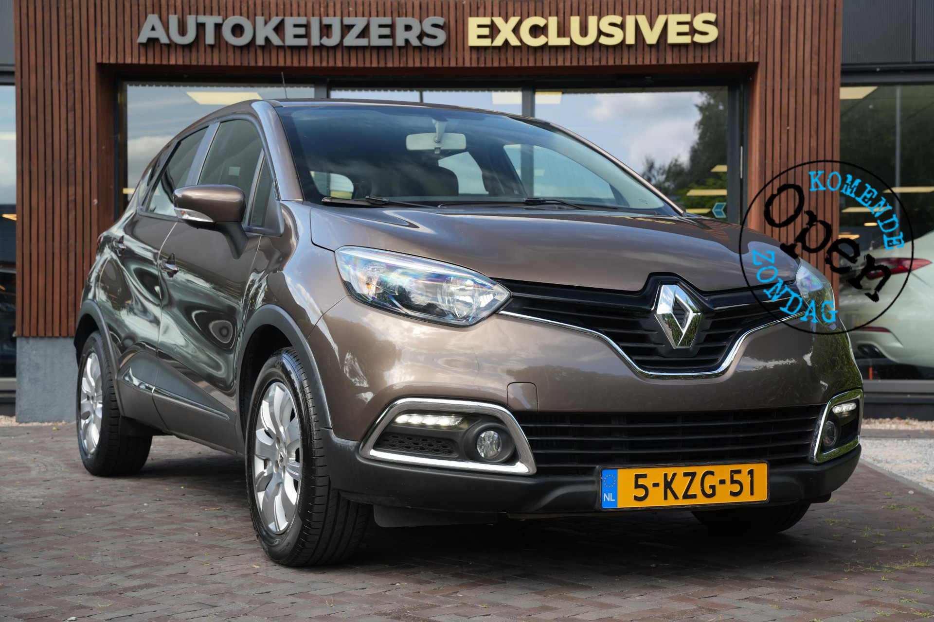 Renault Captur 0.9 TCe Expression 2013 Brun moka  1