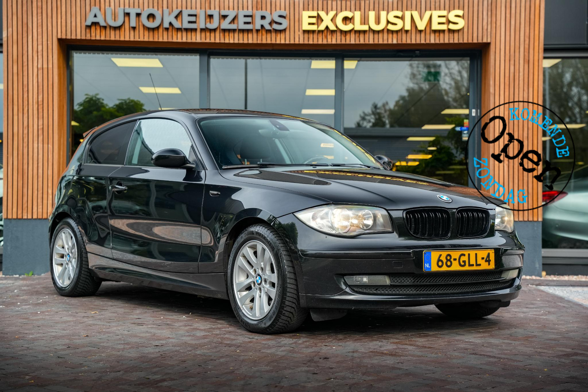 BMW 1-serie 120d Business Line 2008 Saphirschwarz metallic 1