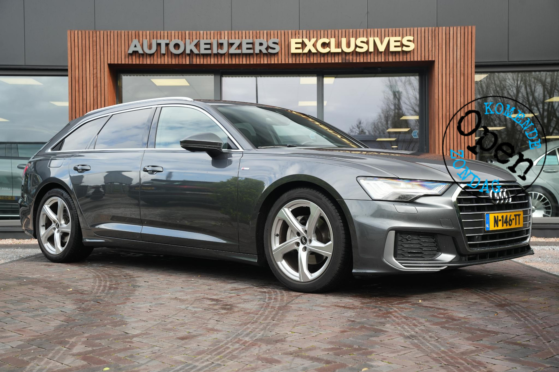 Audi A6 Avant 40 TFSI S edition 2022 Daytonagrijs pareleffect 1