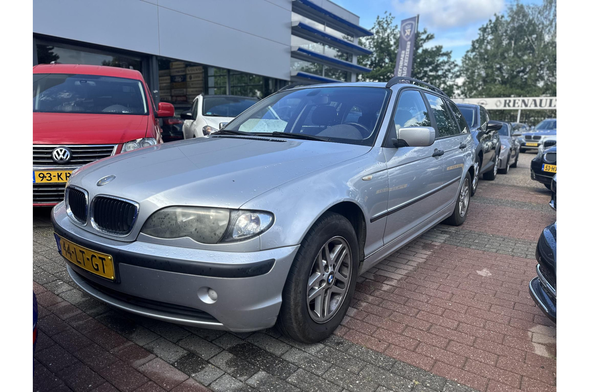 BMW 3 Serie Touring 316i Executive 2003 Titansilber metallic  1