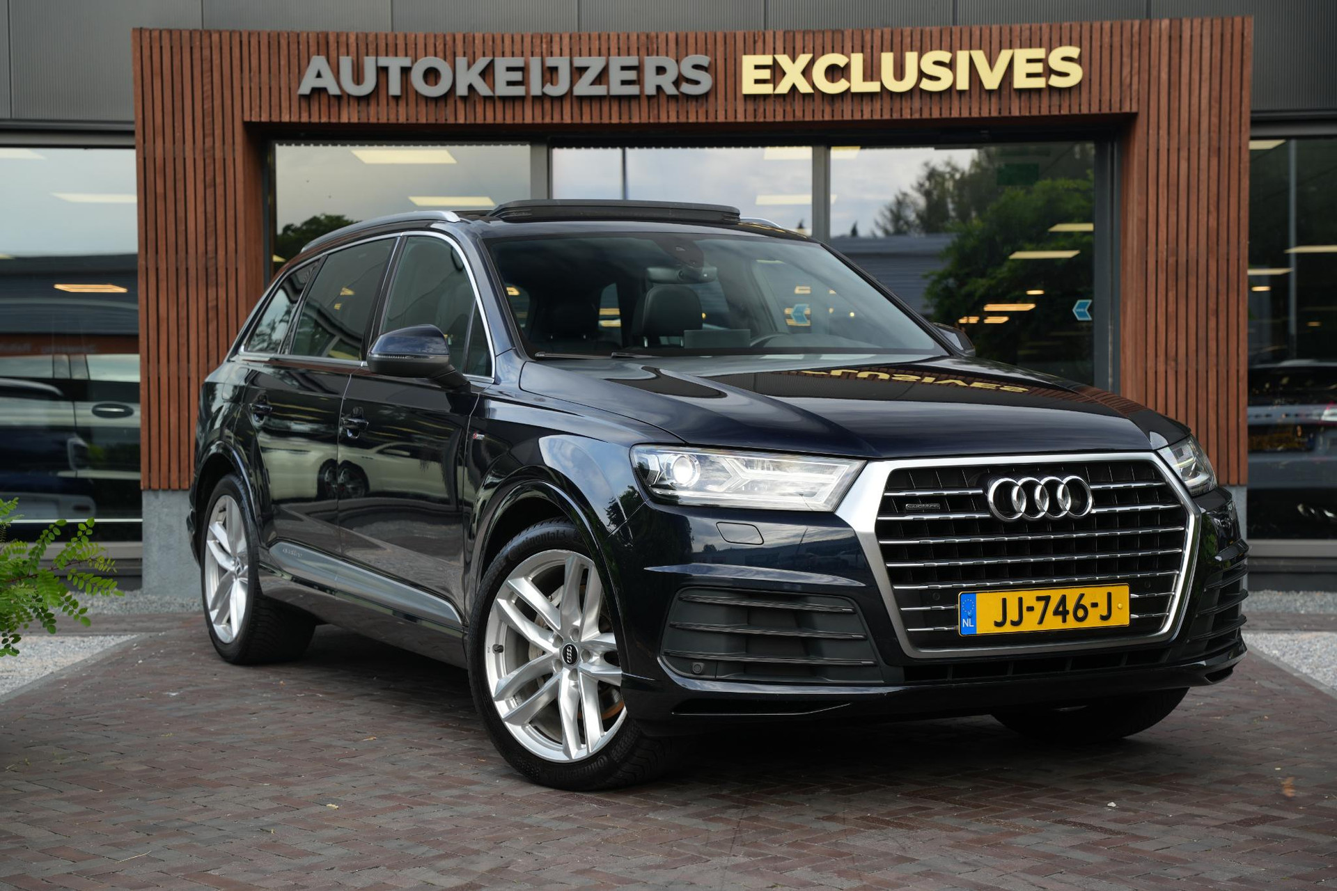 Audi Q7 3.0 TDI ultra quattro Pro Line S 7p 2016 Inktblauw pareleffect 1