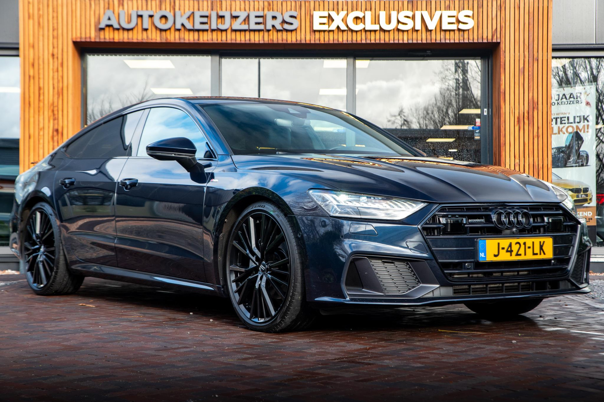 Audi A7 Sportback 45 TFSI quattro Pro Line S 360 Camera 2019 Firmamentblauw metallic 1