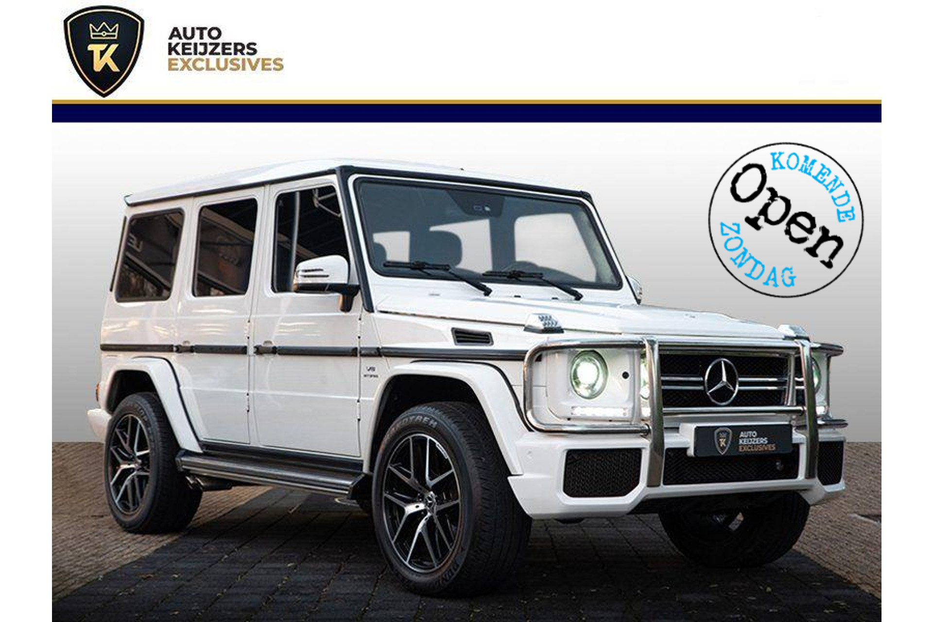 Mercedes-Benz G-Klasse G63 Uitvoering Open Dak Leer Cruise 2002 1