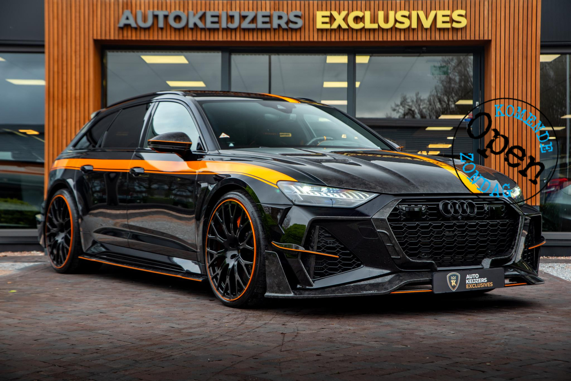 Audi RS6 RS 6 TFSI quattro 2019 Sebringzwart kristaleffect 1